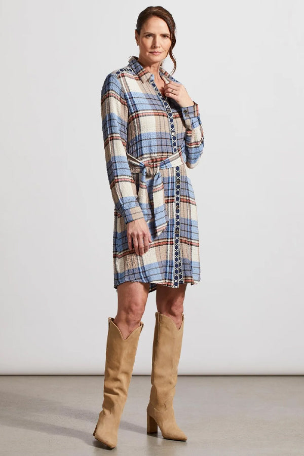 Knotted hotsell shirt dress