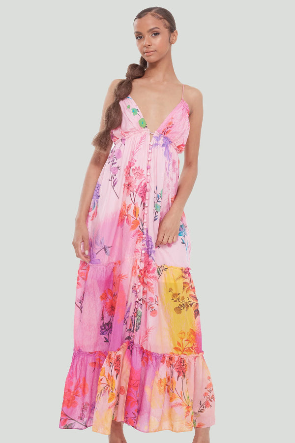 Dex Floral Maxi Dress – BK's Brand Name Clothing