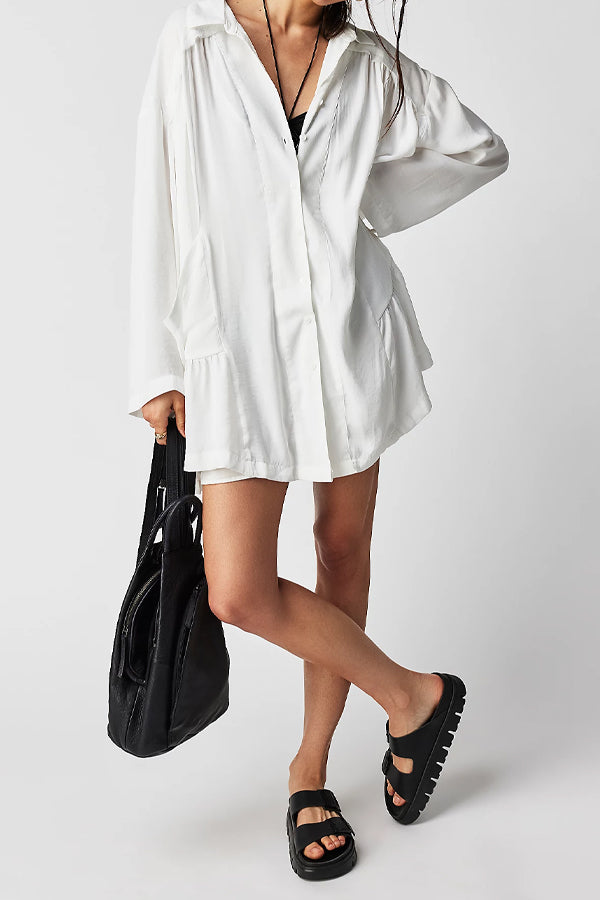 Free people cheap button up dress