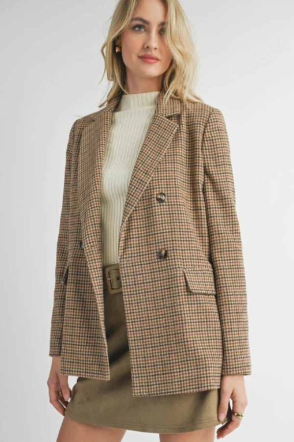 Sadie & Sage Nicola Double Breasted Blazer