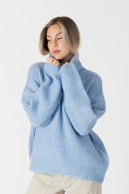 Lyla & lux Sahar Turtleneck Sweater