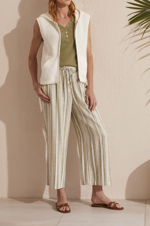 Tribal Flowy Cropped Pants BK s Brand Name Clothing