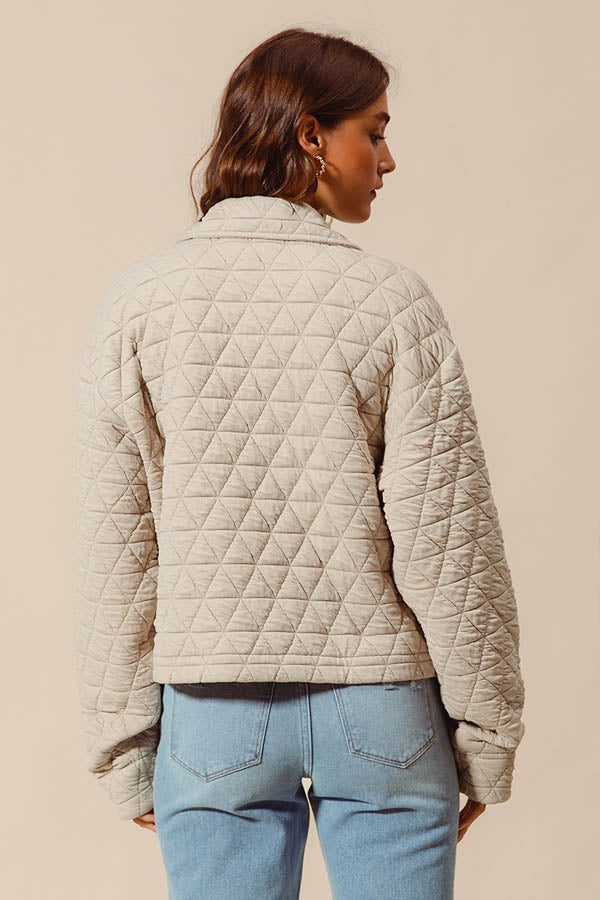 Bk's Quilted Knit Jacket