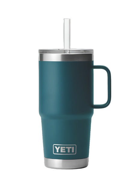 Yeti Rambler 25oz Straw Mug