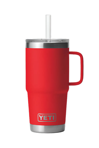 Yeti Rambler 25oz Straw Mug