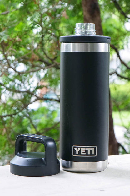 Yeti Rambler 18 oz Bottle with Chug Cap - Charcoal