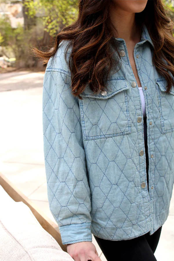 RD Style Quilted Chambray Jacket – BK's Brand Name Clothing