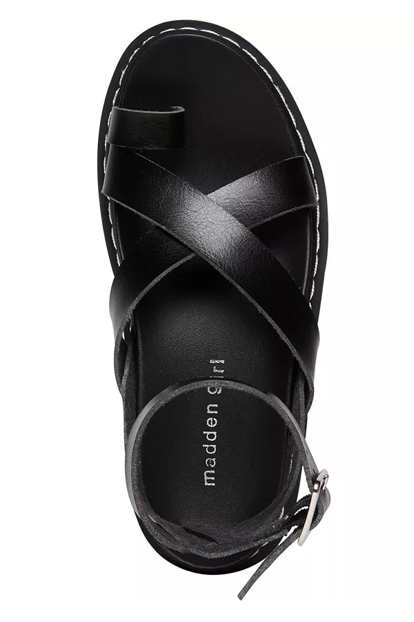 Madden girl leather on sale sandals