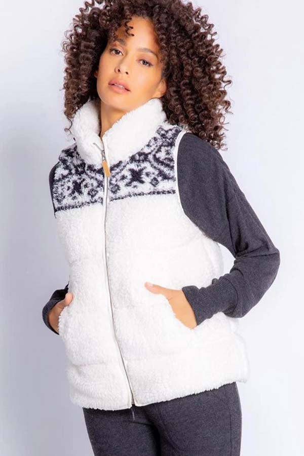 Boxercraft shop sherpa vest